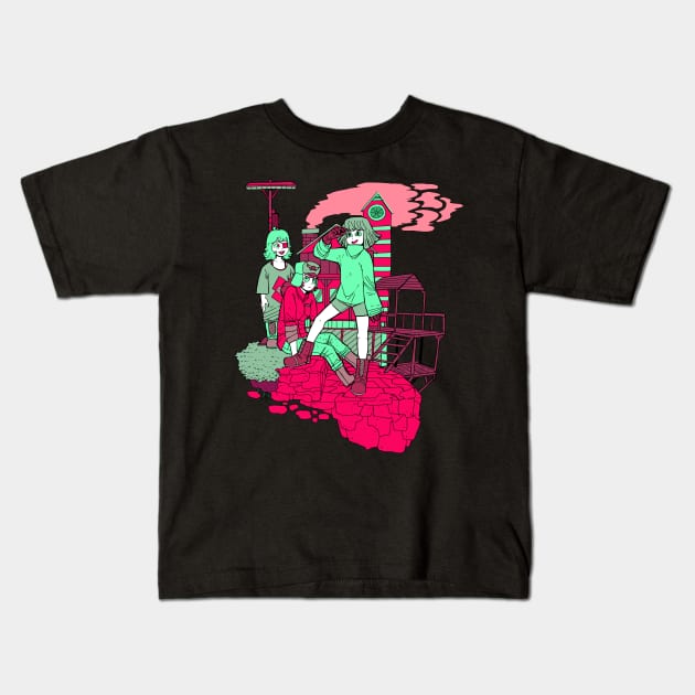 Looking Kids T-Shirt by PonehAnon